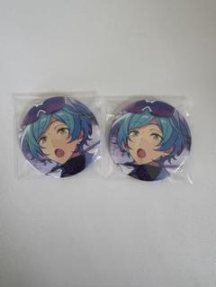 新品★あんスタ★流星隊【深海奏汰】まるかく★缶バッジ＆ホルダー★2点セット