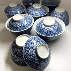 古伊万里　上手　蓋茶碗5客　身直径11㎝　東Y5-1012④ 古伊万里 上手 蓋茶碗5客 身直径11㎝ 東Y5-1012④ - メルカリ