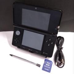 5-171【ほぼ未使用】ニンテンドー3DS クリアブラック 箱付き