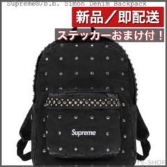 新品／Supreme x b.b. Simon Denim Backpack 黒のサムネイル