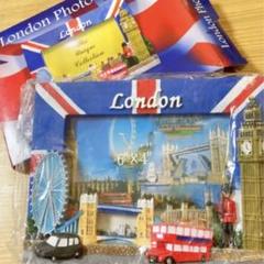 英国　イギリス ロンドン フォトフレーム 写真立て　ビックベン　インテリア