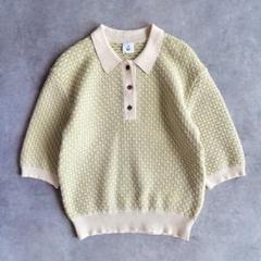 6 (ROKU) SHIRT KNIT ニット 6（ロク）の「＜6(ROKU)＞SHIRT KNIT/ニット（ニット/セーター