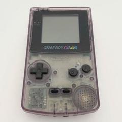 任天堂 ゲームボーイカラー クリアパープル GBC 本体 Nintendo
