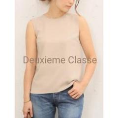 ドゥーズィエムクラス  麻　チュニック　ベージュ pual ce cin/綿麻ローン2重仕立てチュニック｜NICE CLAUP/OLIVE