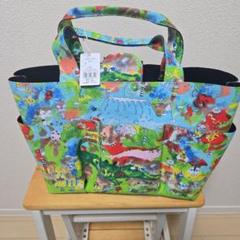 ツモリチサト】カットオブツールバッグカモフラージュサファリ