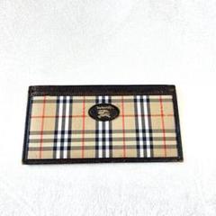 【美品】バーバリー　長財布　ノバチェック　ブラック　大容量　レア　入手困難 美品】BURBERRY 長財布 チェック柄