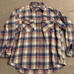 ラングラー Wrangler チェック柄 厚手　長袖シャツ　M