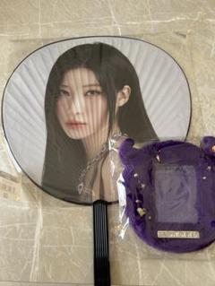 BABYMONSTER ソウルコン　うちわ　トレカ付き　アサ BABYMONSTER ベビモン 韓国限定 ワルツ うちわ トレカ アサ
