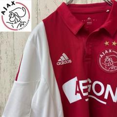【激レア】サッカー　アヤックス　ゲームシャツ　ユニフォーム　アディダス　刺繍