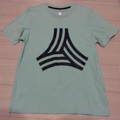アディダス TANGO Tシャツ 薄いグリーン ユーズド