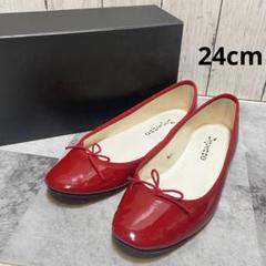 レペットカミーユ　赤　サイズ41（25センチ）箱、袋、エナメルローション付き レペットカミーユ赤サイズ41（25センチ）箱、袋、エナメル