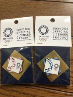 東京オリンピック2020 オフィシャルグッズ ピンバッヂ