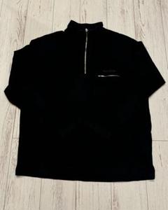 POLO SPORT ハーフジップトレーナー　アメリカ製　90年代　ブラック POLO SPORT ハーフジップトレーナー アメリカ製 90年代 ブラック