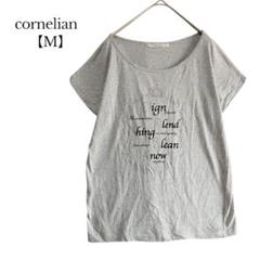 【carnelian／カーネリアン】Tシャツ　グレー　Mサイズ