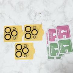 カメラ保護フィルム 3枚iPhone 14 pro/14 pro max用