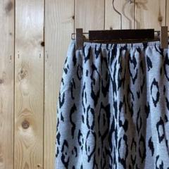 SS1881 NORMA KAMALI レオパード スカート グレー M