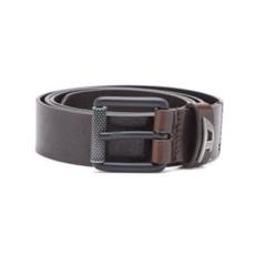 DIESEL ブラックレザーベルト メタルバックル 美品】DIESEL ブラックレザー ベルト - メルカリ