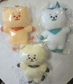 BT21 - BT21レインボーカラーぬいぐるみRJ  SHOOKY CHIMMY COOKY BT21 5周年記念 レインボーカラーマスコット SHOOKY ピンクレッド