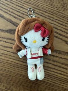ハローキティ TOM'S マスコット ぬいぐるみ 当時物