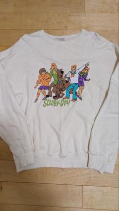 90s SCOOBY DOO スクービードゥー スウェット 黒 USA古着 90's Scooby-Doo/スクービー・ドゥー スウェット 230705