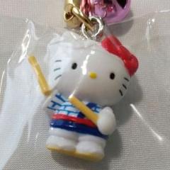 ご当地キティ　ぬいぐるみ110 門司バナナ叩き売りM 美品 北九州限定 門司港バナナの叩き売りバージョン ハロー