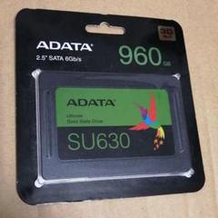 PCパーツ ADATA SSD 960GB Ultimate SU630 ADATA Ultimate SU630 2.5インチSSD 960GB SATA 7mm 3D QLC NAND