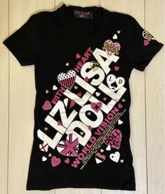 未使用美品タグ付きリズリサドールLIZLISADOLLトップスロゴy2k平成女児 希少 美品 リズリサドール Tシャツ 平成ギャル 平成女児 y2k 姫