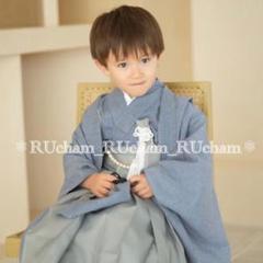 七五三★五歳袴utatane レンタル】七五三 5歳 着物 男の子 utatane 袴セット 子供 kids