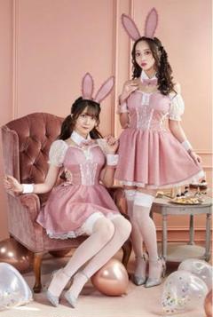 ⑦【新品・未使用】エナメルツインJKバニーガール《Lサイズ