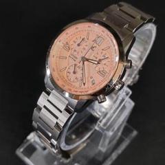 美品　CITIZEN　シチズン　XC　ピンク　F500　クォーツ　シルバー 時計