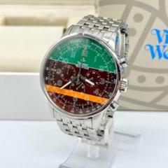 稼働品 Vivienne Westwood 腕時計 クロノグラフ クォーツ 箱付