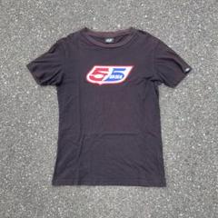 00s 55DSL Tシャツ ロゴ Y2K 古着 アーカイブ フェード 黒T