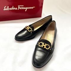 極美品　フェラガモ　ローファー　23.5 Yahoo!オークション -「ローファー 23.5 フェラガモ