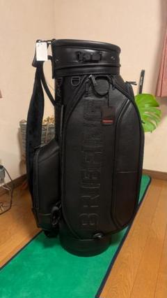 【定価25万】BRIEFING CR-11 限定 ブラックレザー キャディバッグ 定価25万】BRIEFING CR-11 限定 ブラックレザー キャディバッグ
