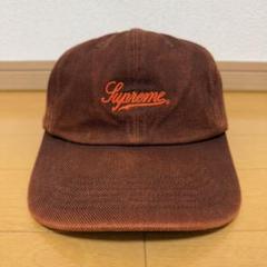 Supreme Washed Twill 6-Panel ブラウン 22ss