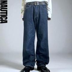 美品00s NAUTICA W32 セルビッジ バギーデニム B系HIPHOP - メルカリ