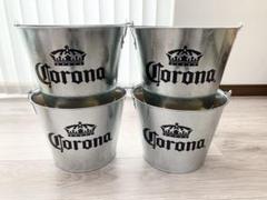 コロナビール バケツ 4個セット ノベルティ キャンプ BBQに！