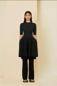 シアーニットロングワンピース＜大きいサイズ有＞シックスタイル