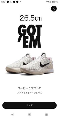 【極美品】Nike KOBE VI PROTORO SAIL US9 27cm Nike Kobe 6 Protro Sail All-Star Men's & Youth Performance