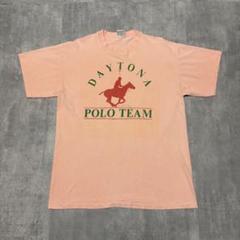 90s USA製　馬　競馬　DAYTONA POLO TEAM Tシャツ