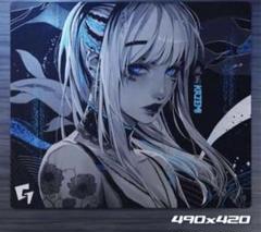 GLSSWRKS　世界限定カラー blue Kazemi ガラスマウスパッド Amazon.co.jp: glsswrks kazemi ゲーミングマウスパッド3333枚