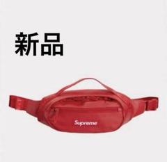 新品 Supreme レザー ウエスト バッグ レッド ボディ バッグのサムネイル