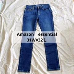 Amazon　essential　デニムパンツ　31W×32Ｌスキニー