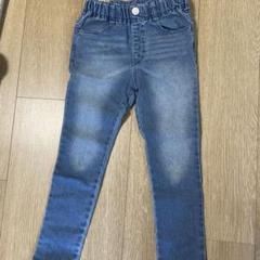 スキニーデニムパンツ ゴムウエスト