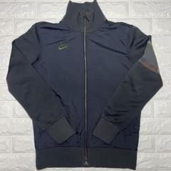 【大人気】00s NIKE トラックジャケット セットアップ Y2K テック 00s NIKE TECH Y2K ブラック ジップアップトラックジャケット