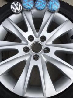 【最終値下げ】VW純正ホイール + オールシーズンタイヤ