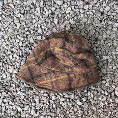 HARRIS TWEED × CA4LA　ハット ハリスツィード カシラ