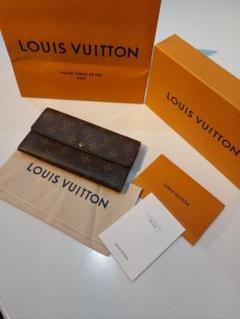 極美品☆LOUIS VUITTONルイヴィトン☆モノグラムM61725長財布
