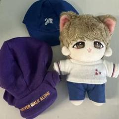 BTS ジミン ぬいぐるみ マスター 10cm(7&月の刺繍あり)紫