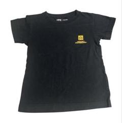 黒いTシャツ ユニクロマイクラ　バックイラスト